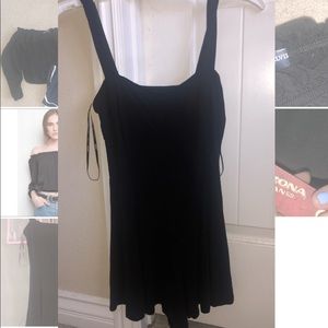 Simple Black Romper